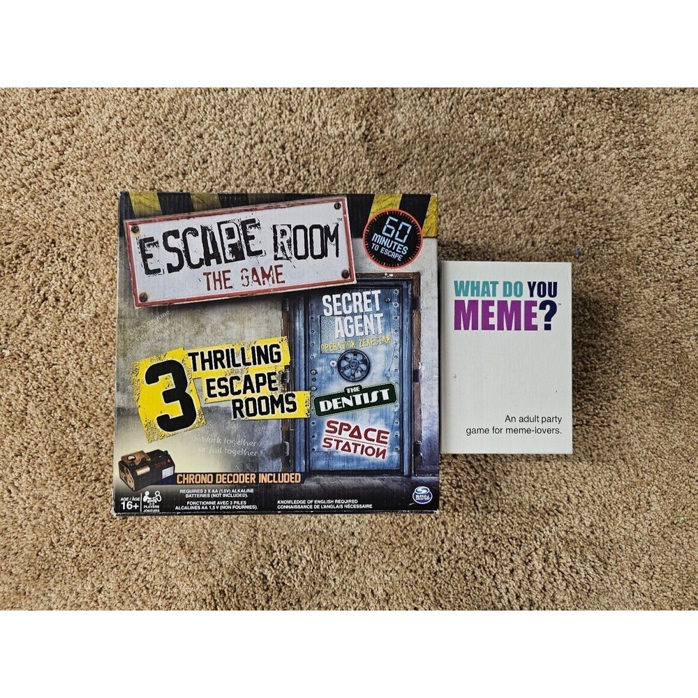 What Do You Meme Card Game + Escape Game